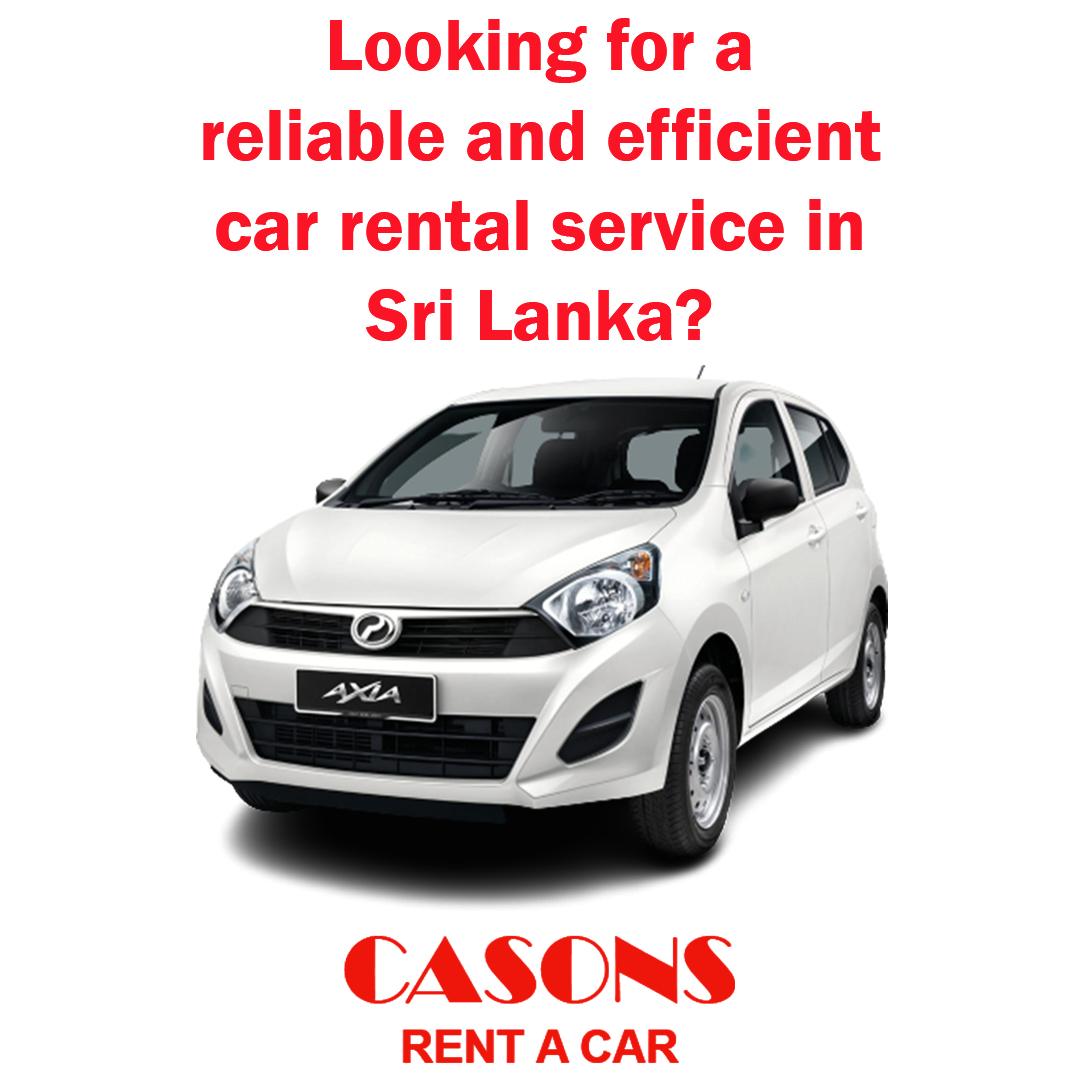 Looking for a reliable and efficient car rental service in Sri Lanka?