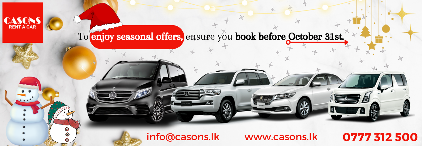 To enjoy seasonal offers, ensure you book before October 31st.